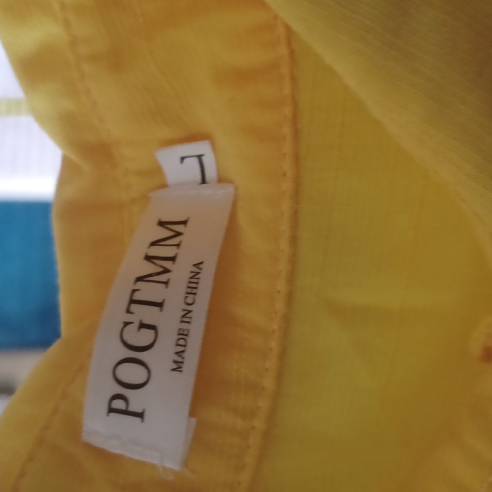 Yellow Button-Up Blouse - Picture 2 of 2